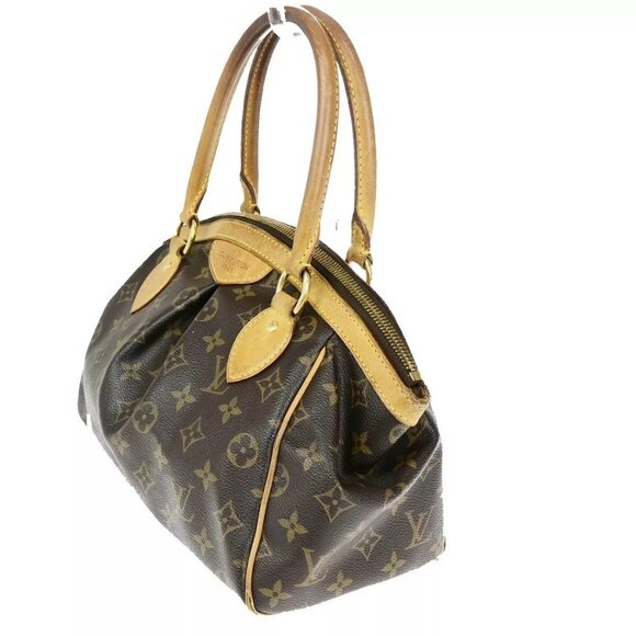 LOUIS VUITTON Tivoli PM Hand Bag Monogram Leather Brown France - Picture 2 of 16